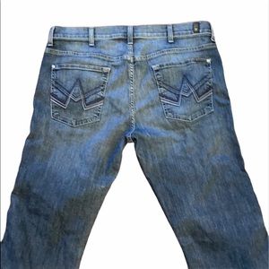 🔴- Men’s 7 For All Mankind Jeans  A Pkt bootcut
W38 L36
